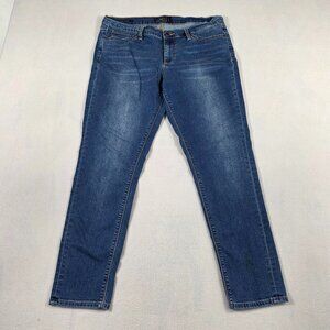 Lucky Brand Jeans Womens 14/32 Blue Denim Charlie Skinny Mid Rise